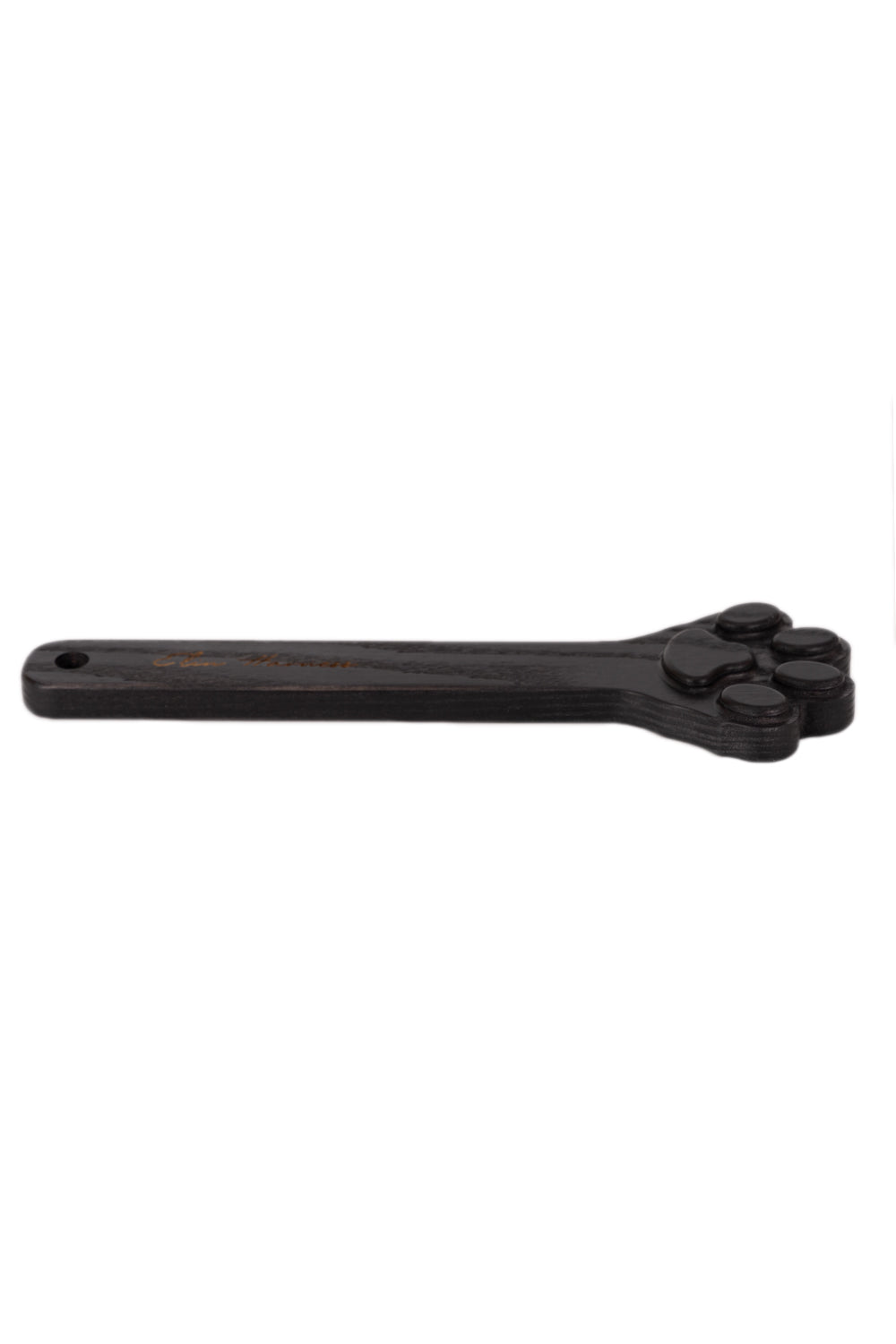 Wooden Black Cat Paw Spanking Paddles