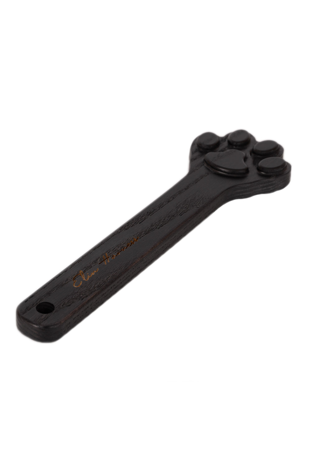 Wooden Black Cat Paw Spanking Paddles