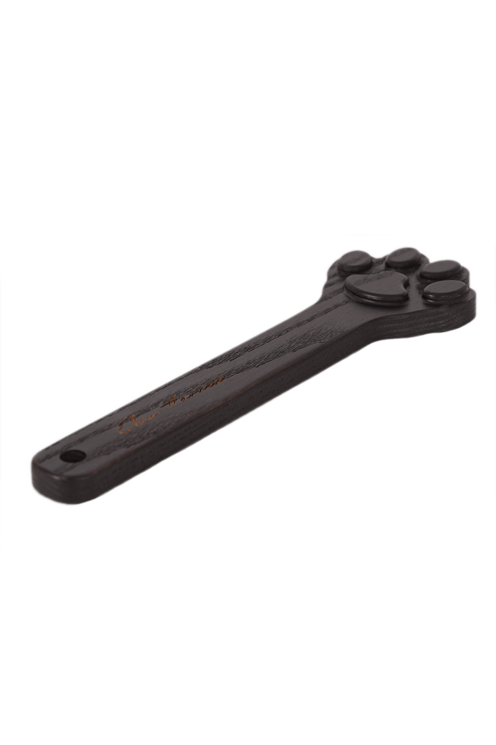 Wooden Black Cat Paw Spanking Paddles