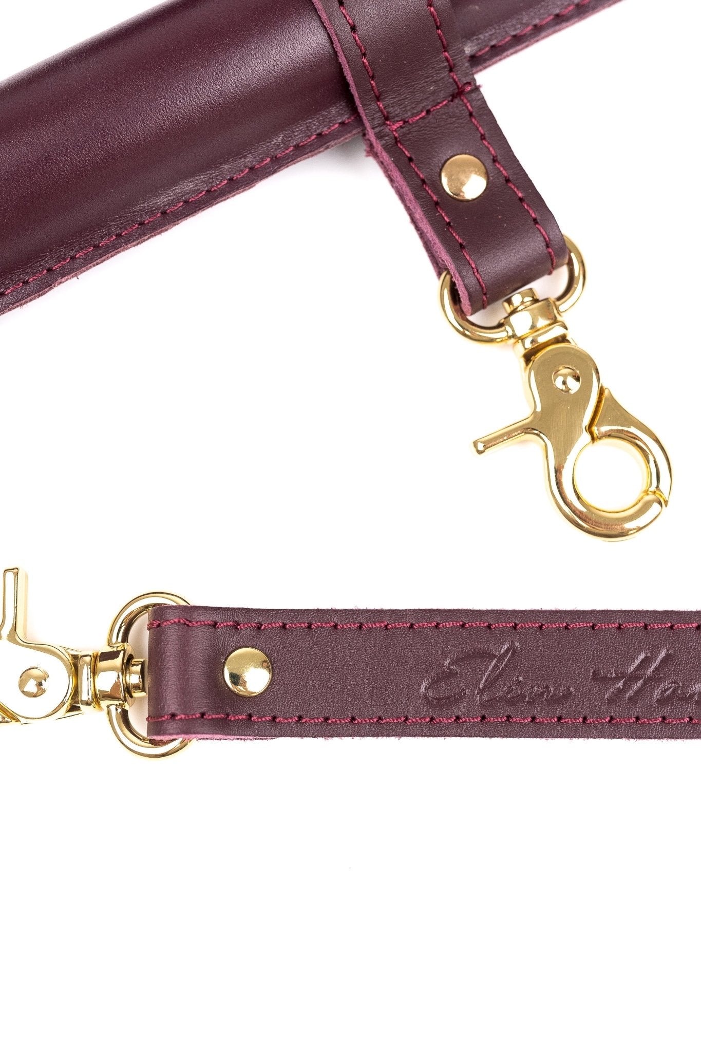 5 - Point Leather Spreader Bar Set - Elinlatex