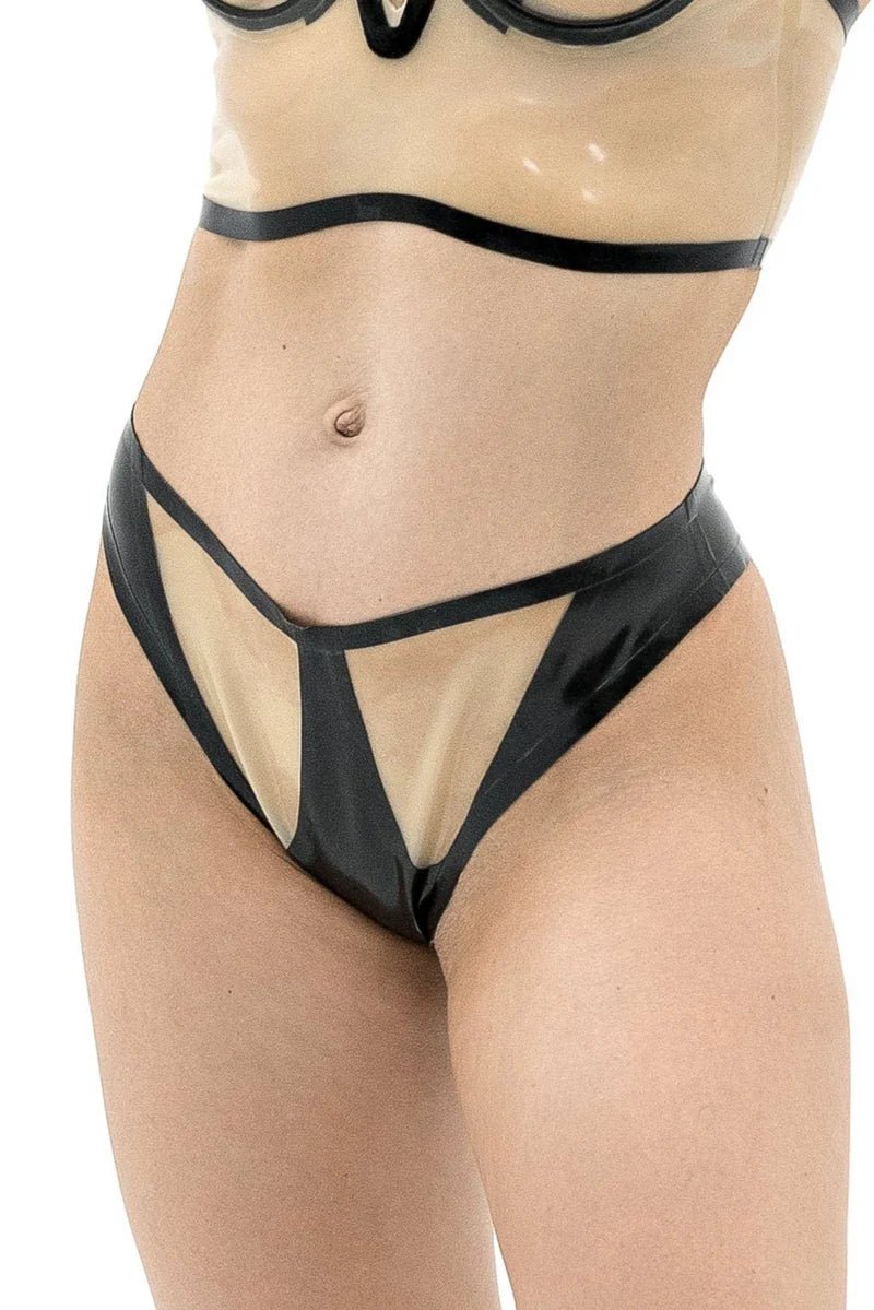 BOHEMIA Latex Thong. Nude - Elinlatex