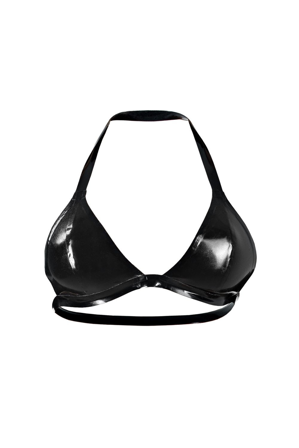Latex Bra. Black - Elinlatex