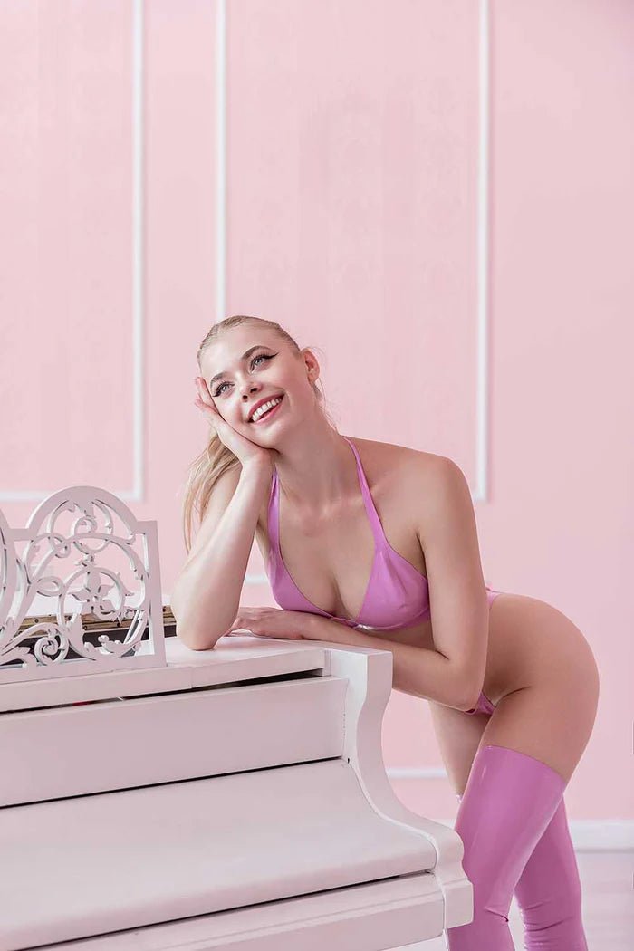 Latex Bra. Pink - Elinlatex