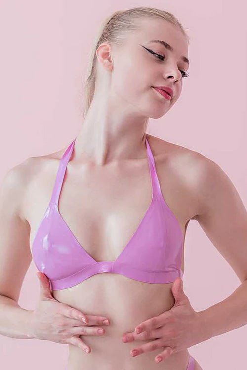 Latex Bra. Pink - Elinlatex