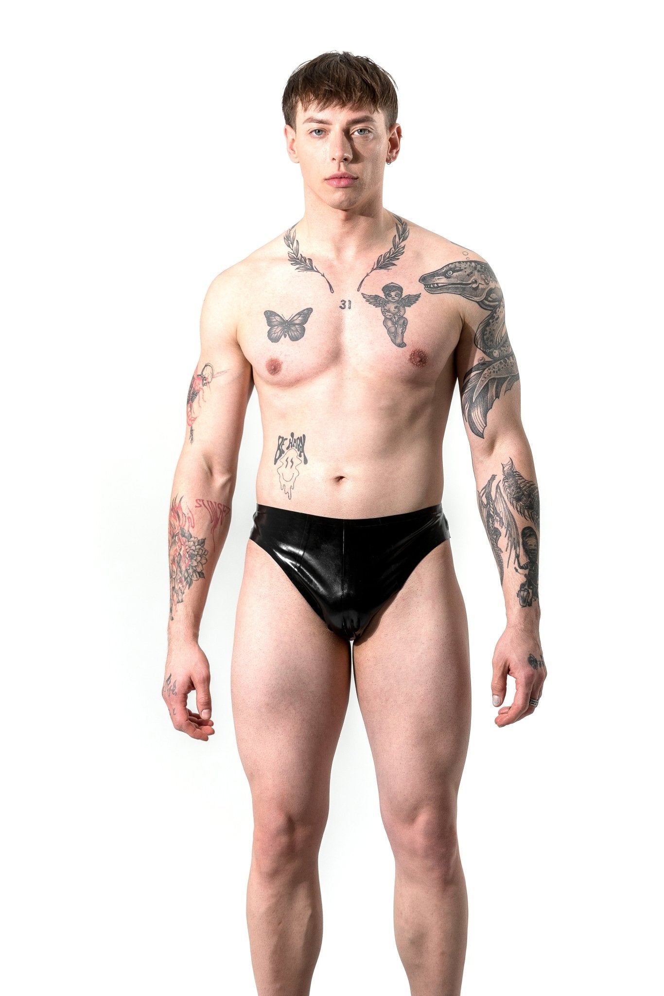 Latex Classic Briefs Joy - 01. Black - Elinlatex