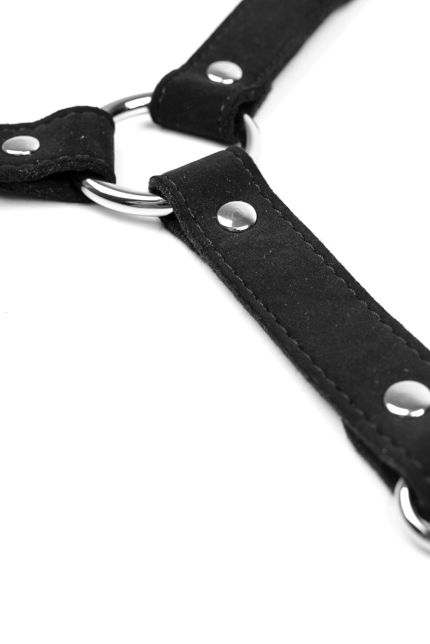 Neoprene Eco - Leather 3 - Way O - Ring Connector - Elinlatex