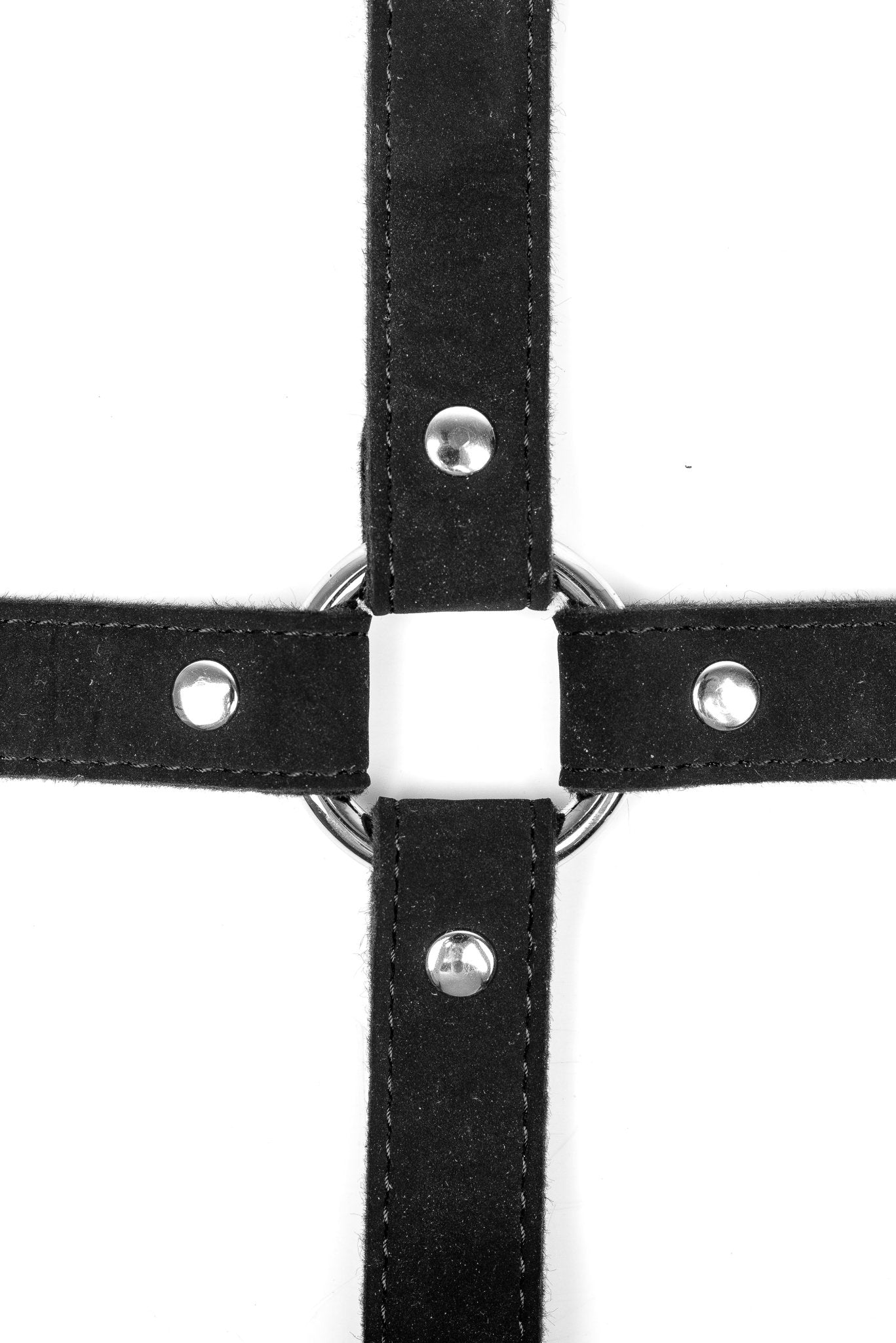 Neoprene Eco - Leather O - ring 4 - Way Connector - Elinlatex