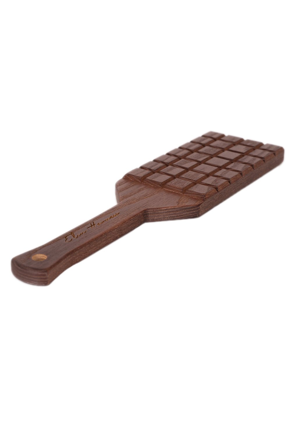 Wooden Spanking Paddle - Chocolate - Elinlatex