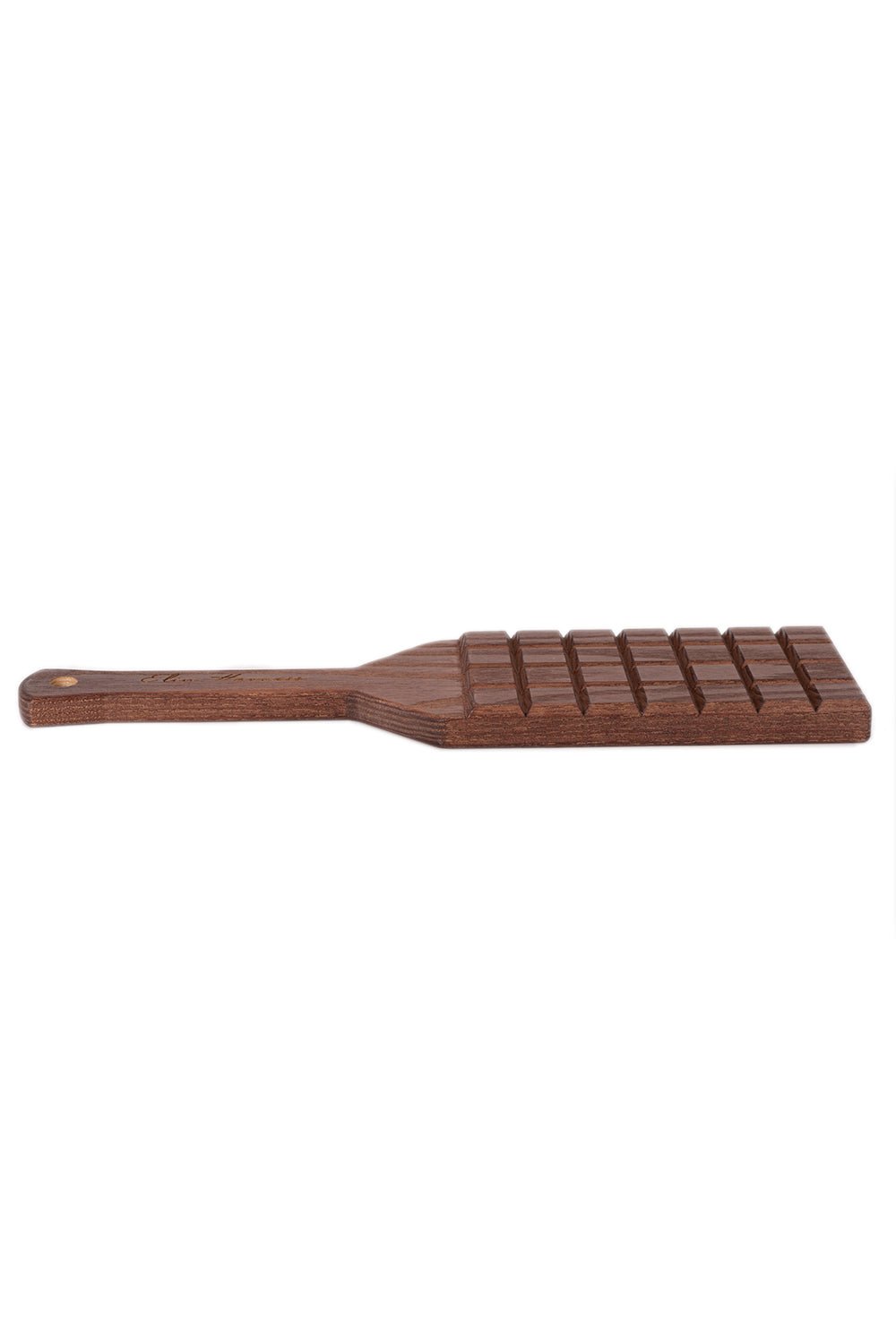 Wooden Spanking Paddle - Chocolate - Elinlatex