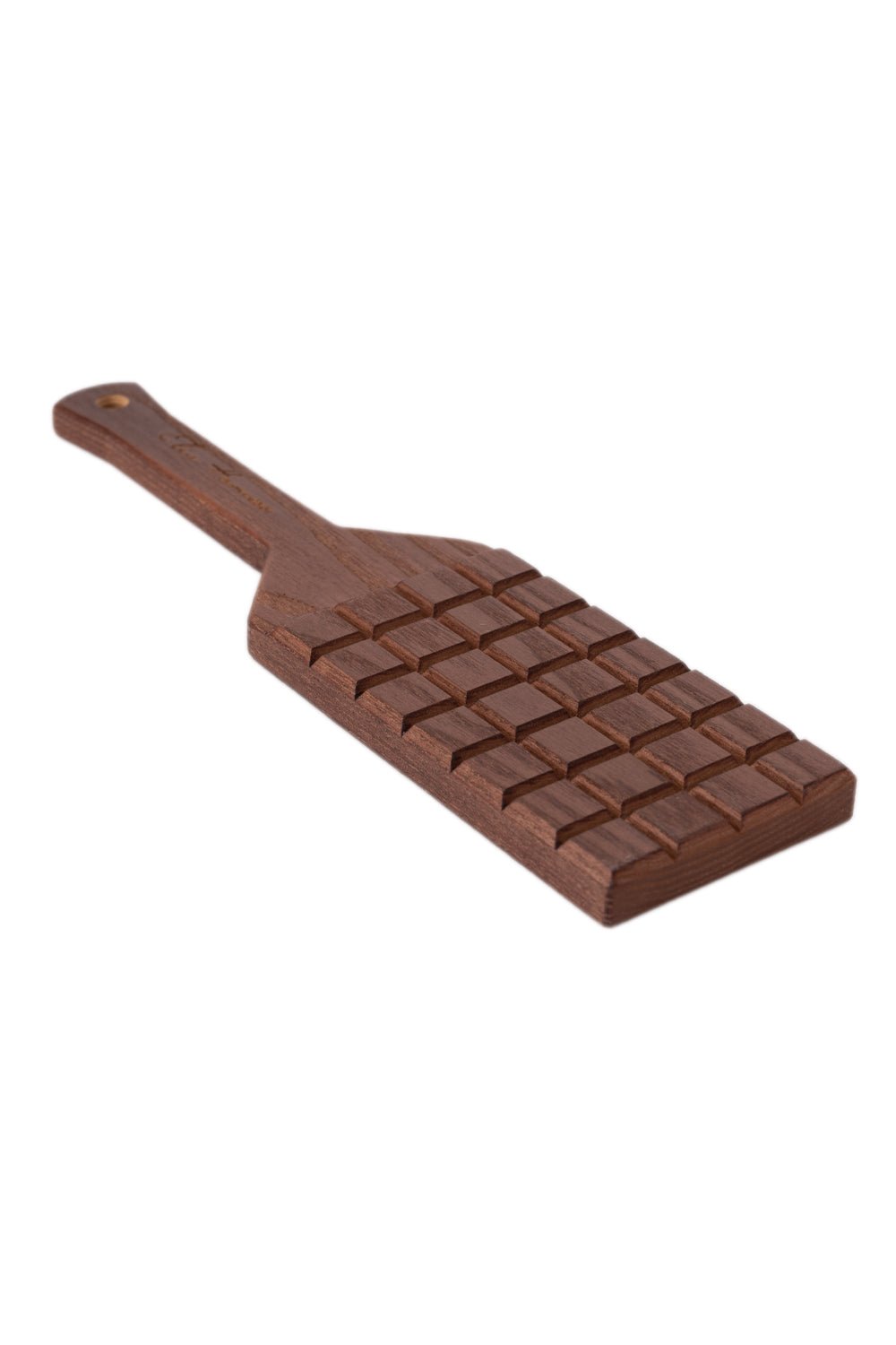 Wooden Spanking Paddle - Chocolate - Elinlatex