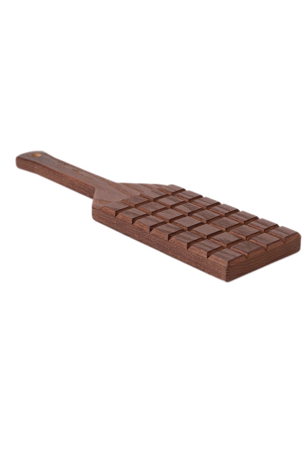 Wooden Spanking Paddle - Chocolate - Elinlatex