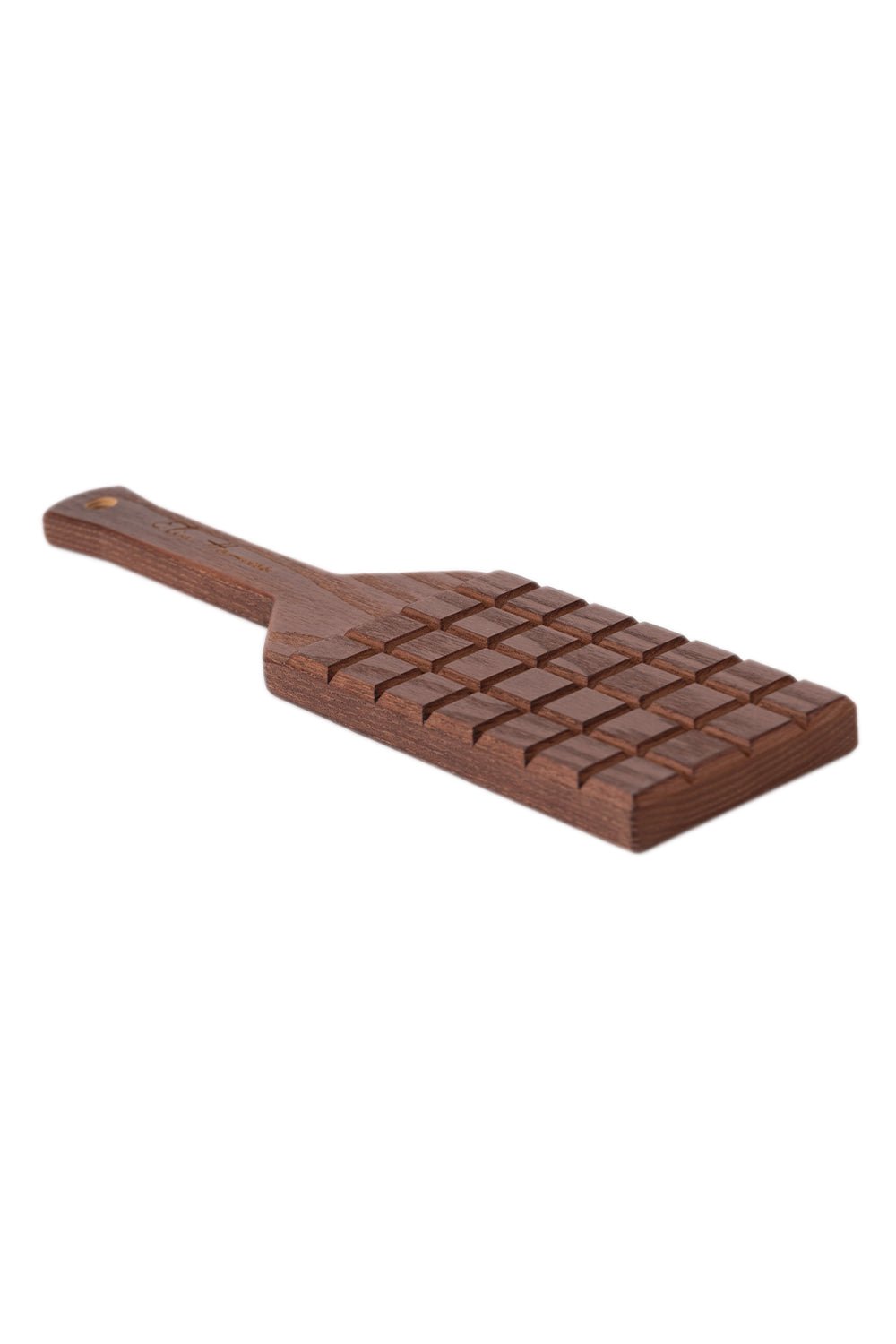 Wooden Spanking Paddle - Chocolate - Elinlatex