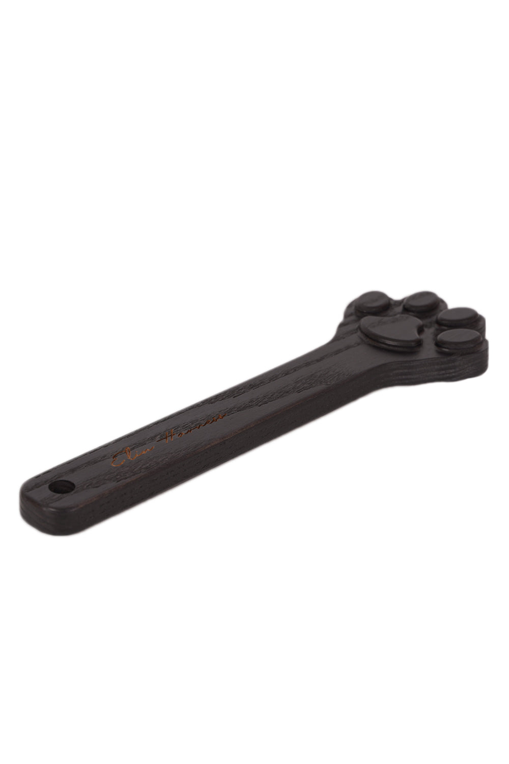 Wooden Black Cat Paw Spanking Paddles