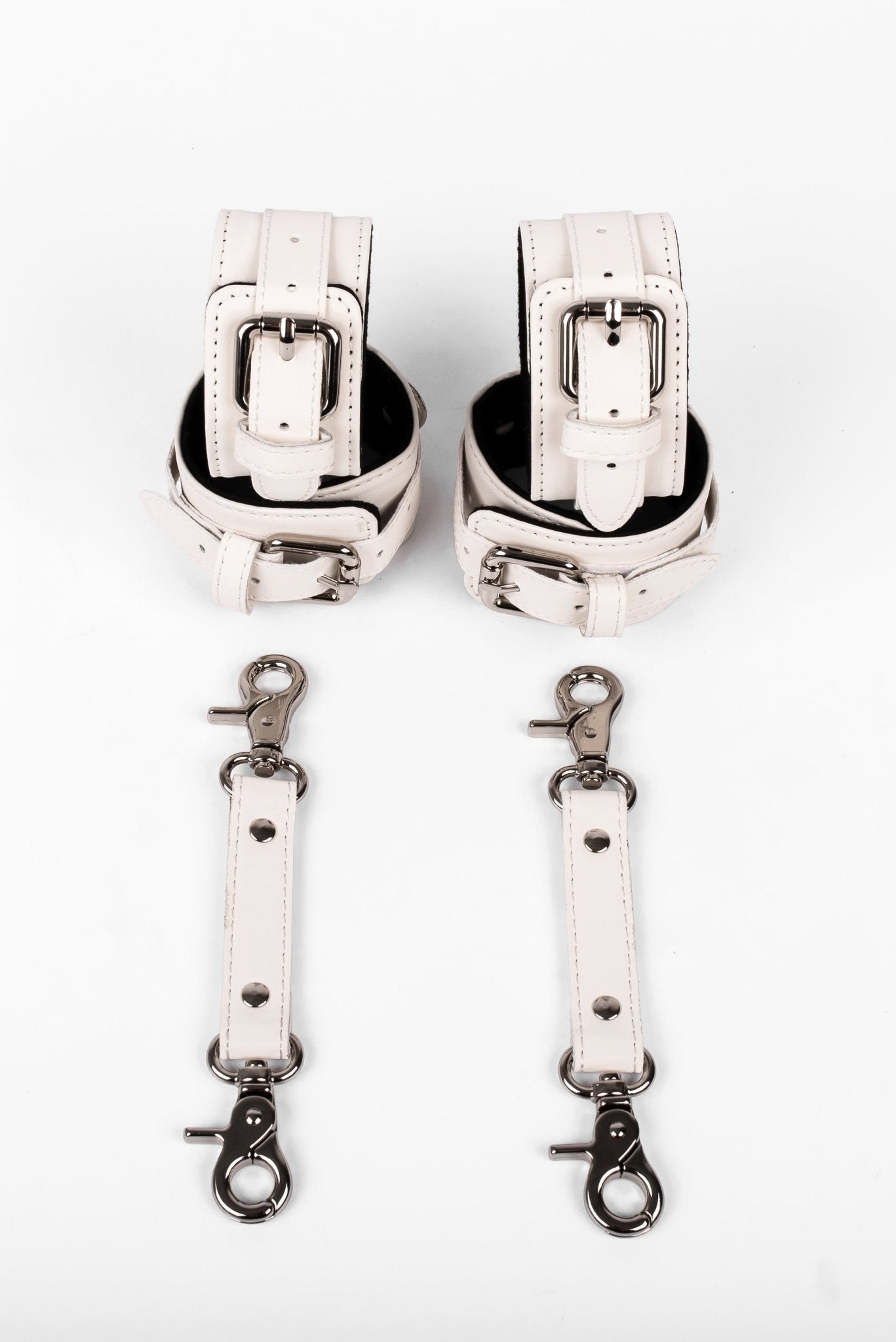 2 in 1 Vegan Leather Harness Bondage Set. 5 colors - Elinlatex