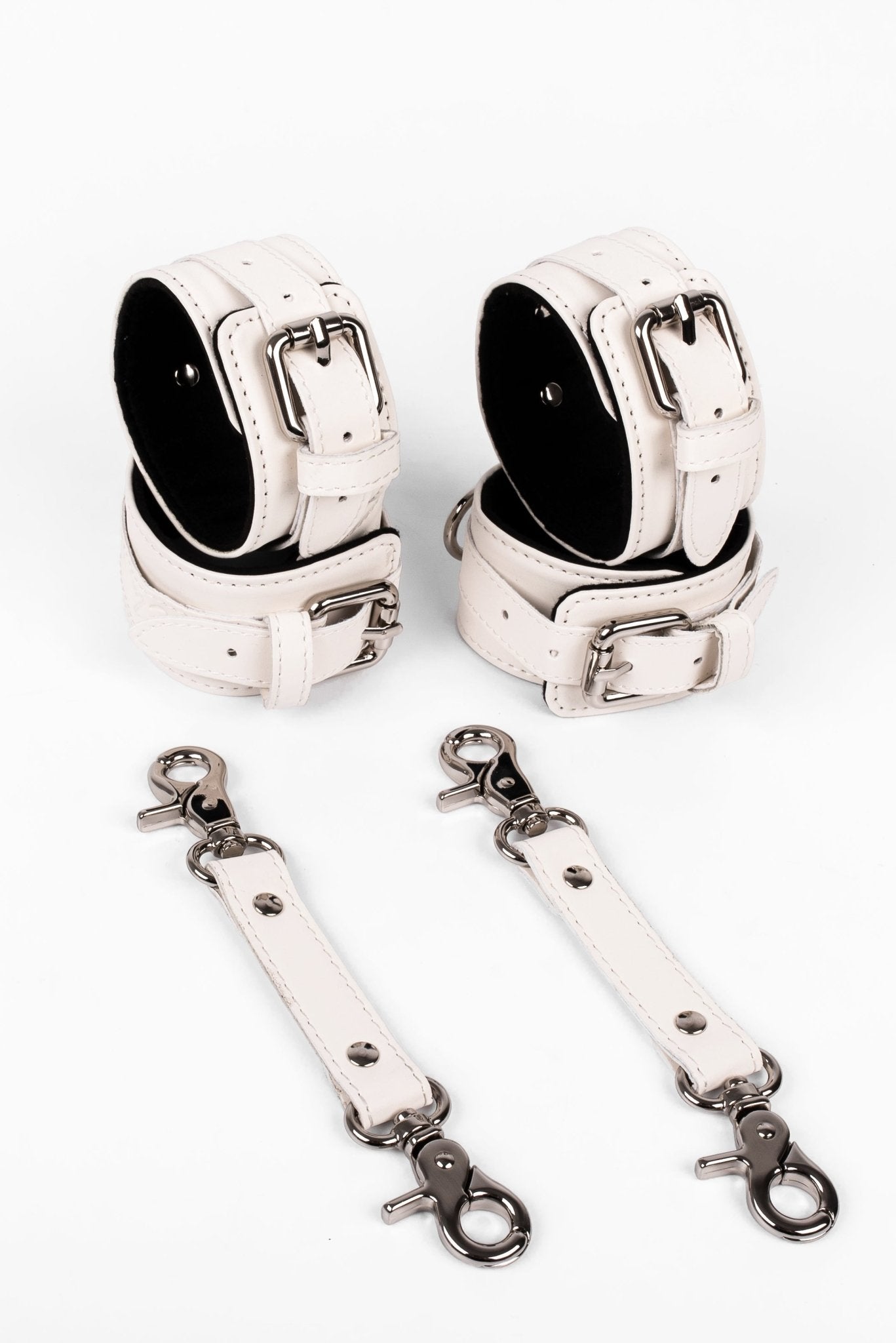 2 in 1 Vegan Leather Harness Bondage Set. 5 colors - Elinlatex