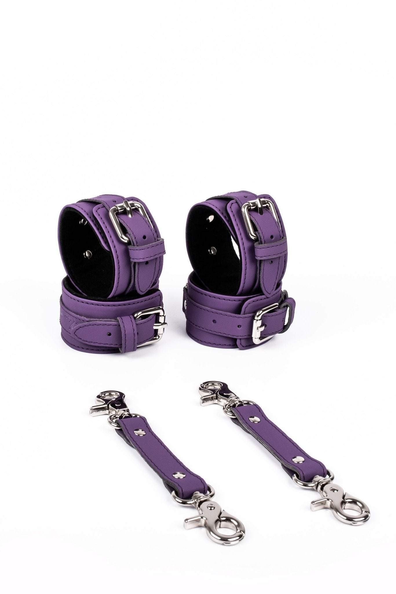 2 in 1 Vegan Leather Harness Bondage Set. 5 colors - Elinlatex