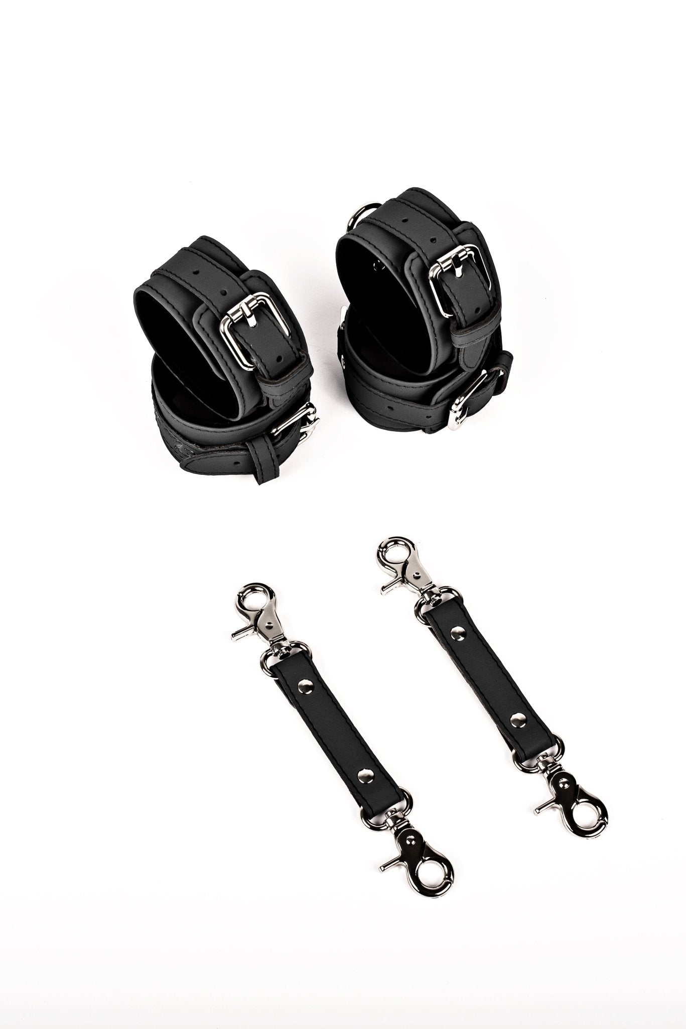 2 in 1 Vegan Leather Harness Bondage Set. 5 colors - Elinlatex