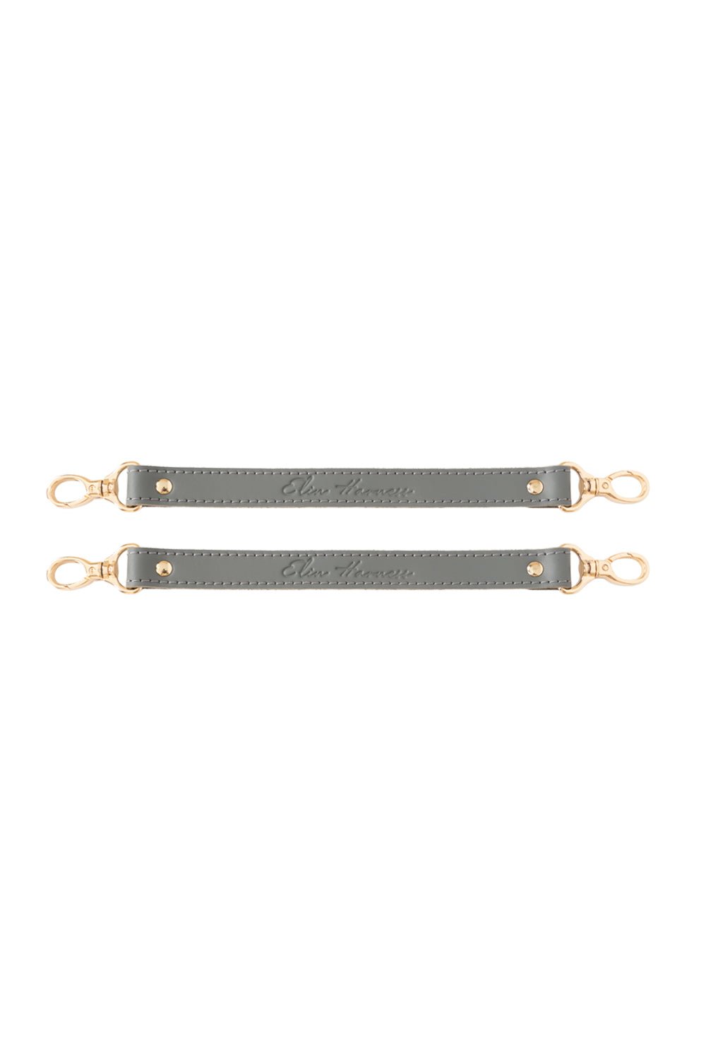 2 - Way Extended Leather Connector. Set of 2 Straps for Fixation - Elinlatex