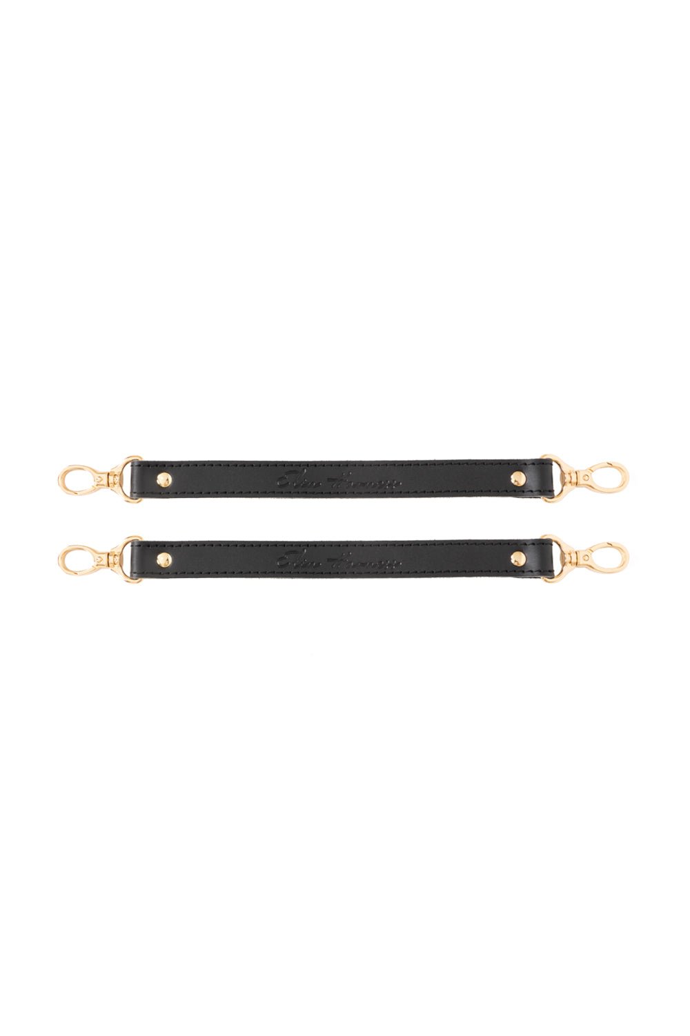 2 - Way Extended Leather Connector. Set of 2 Straps for Fixation - Elinlatex