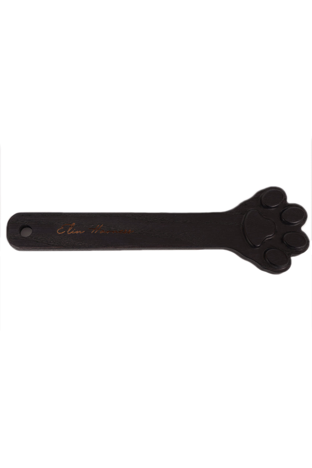 Wooden Black Cat Paw Spanking Paddles