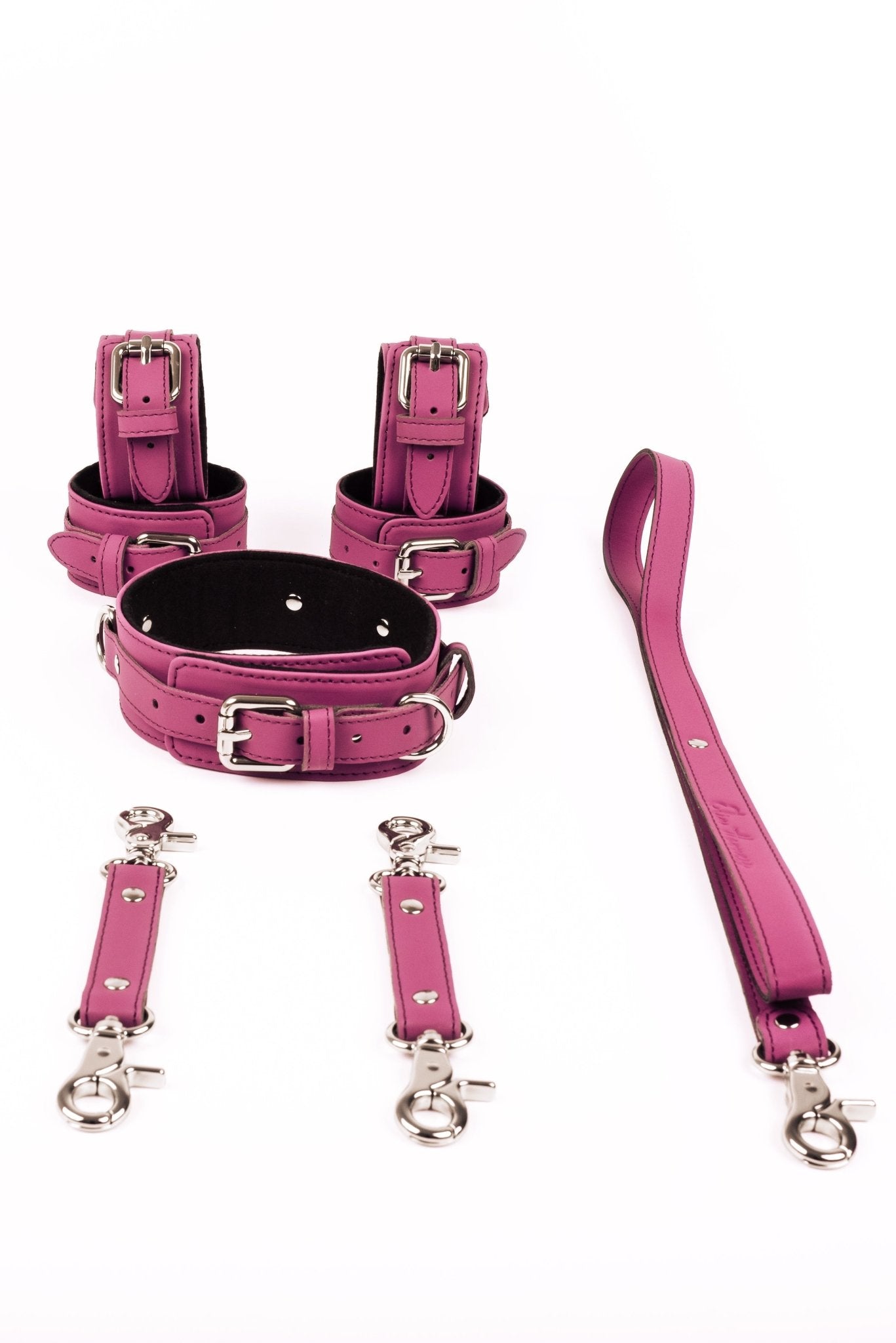 3 in 1 Vegan Leather Harness Bondage Set. 5 colors - Elinlatex