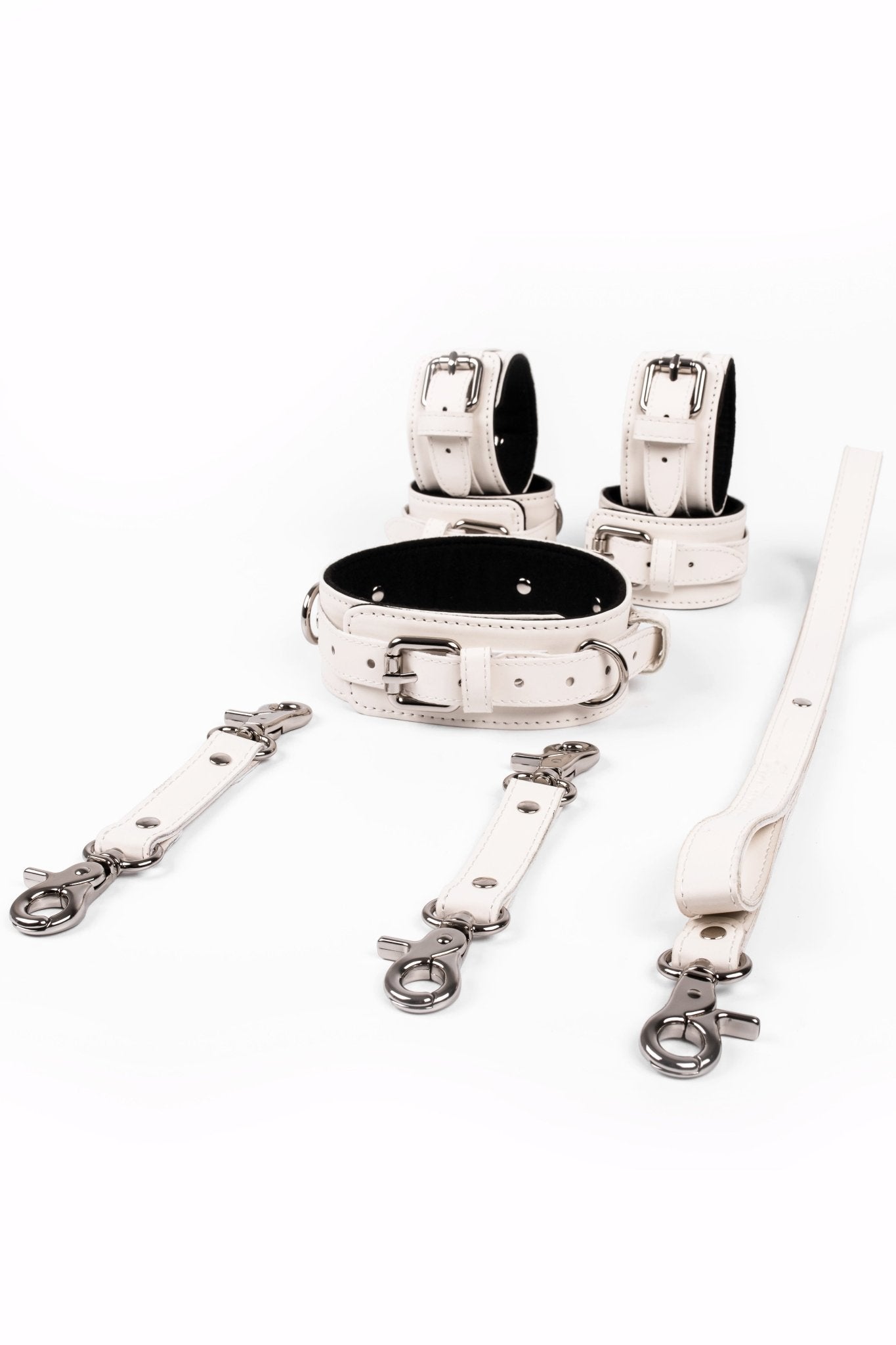 3 in 1 Vegan Leather Harness Bondage Set. 5 colors - Elinlatex