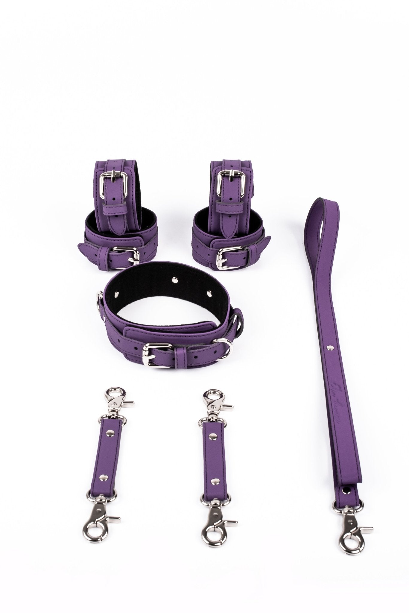 3 in 1 Vegan Leather Harness Bondage Set. 5 colors - Elinlatex