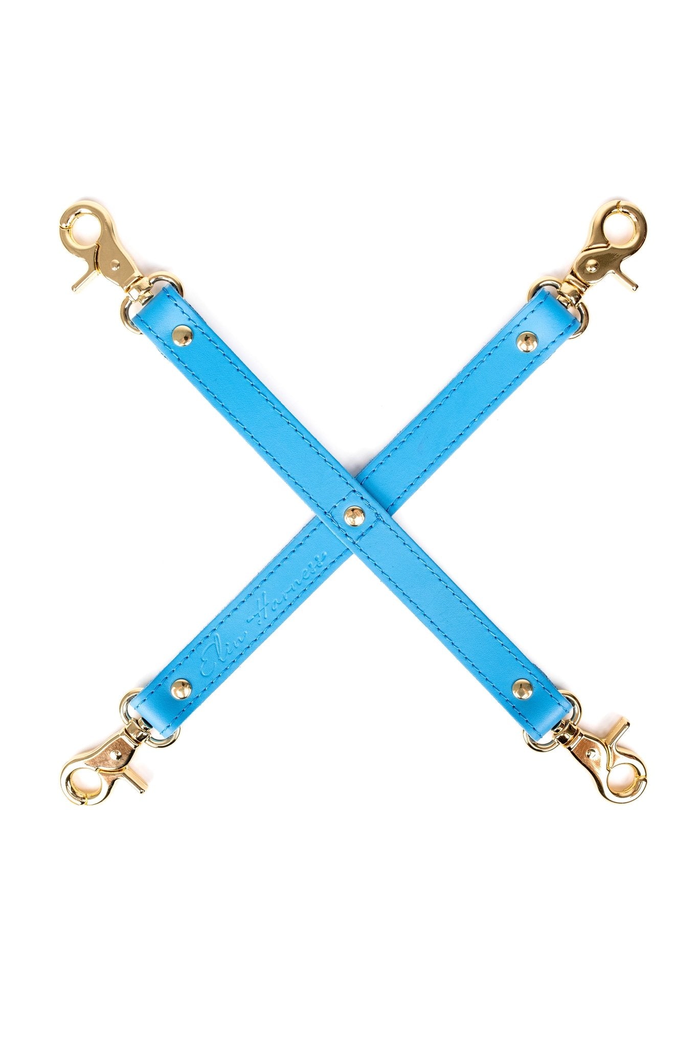 4 - way Strap Bondage, Hog - Tie Connector Reinforced Steel - Elinlatex