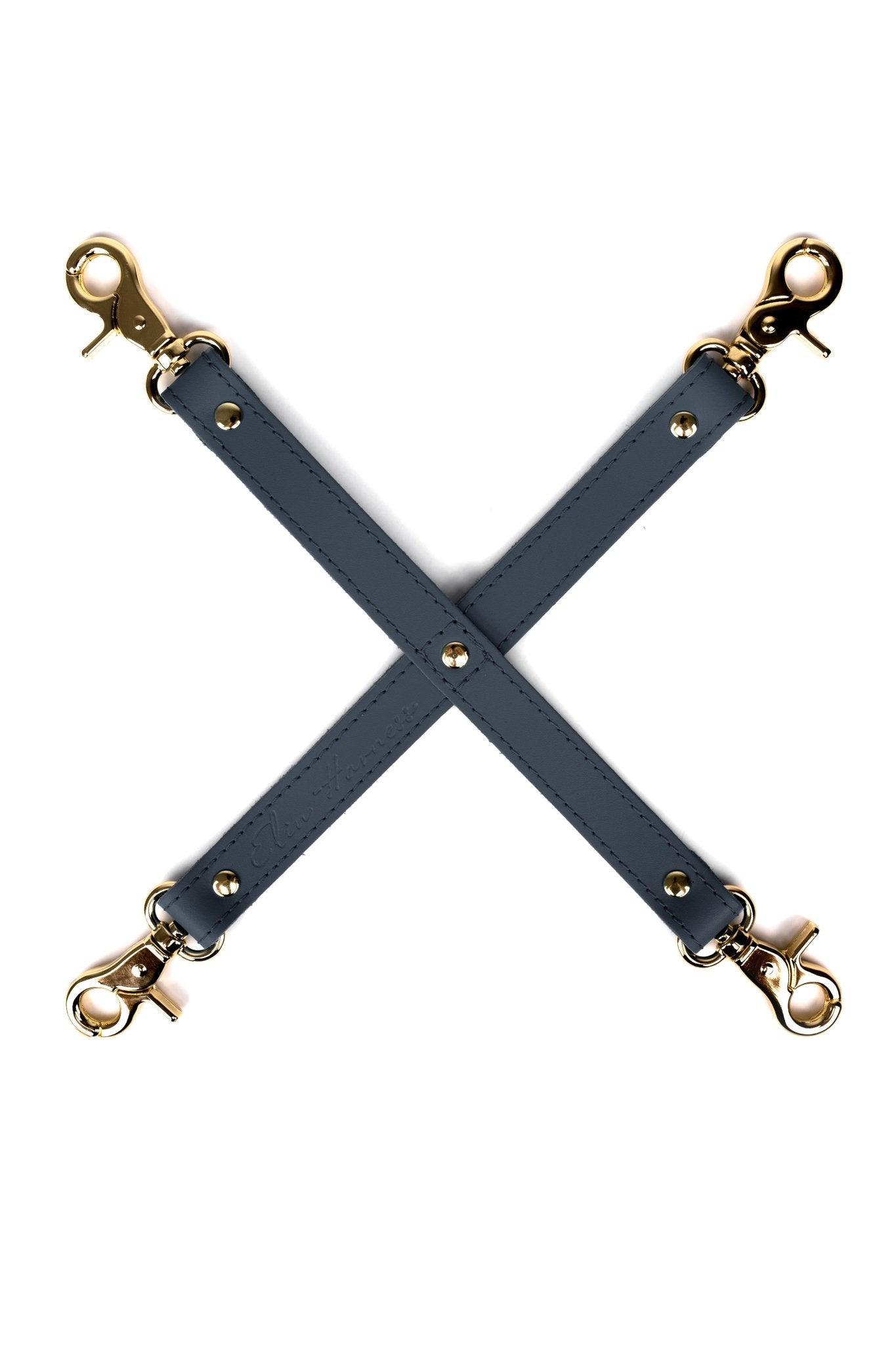 4 - way Strap Bondage, Hog - Tie Connector Reinforced Steel - Elinlatex