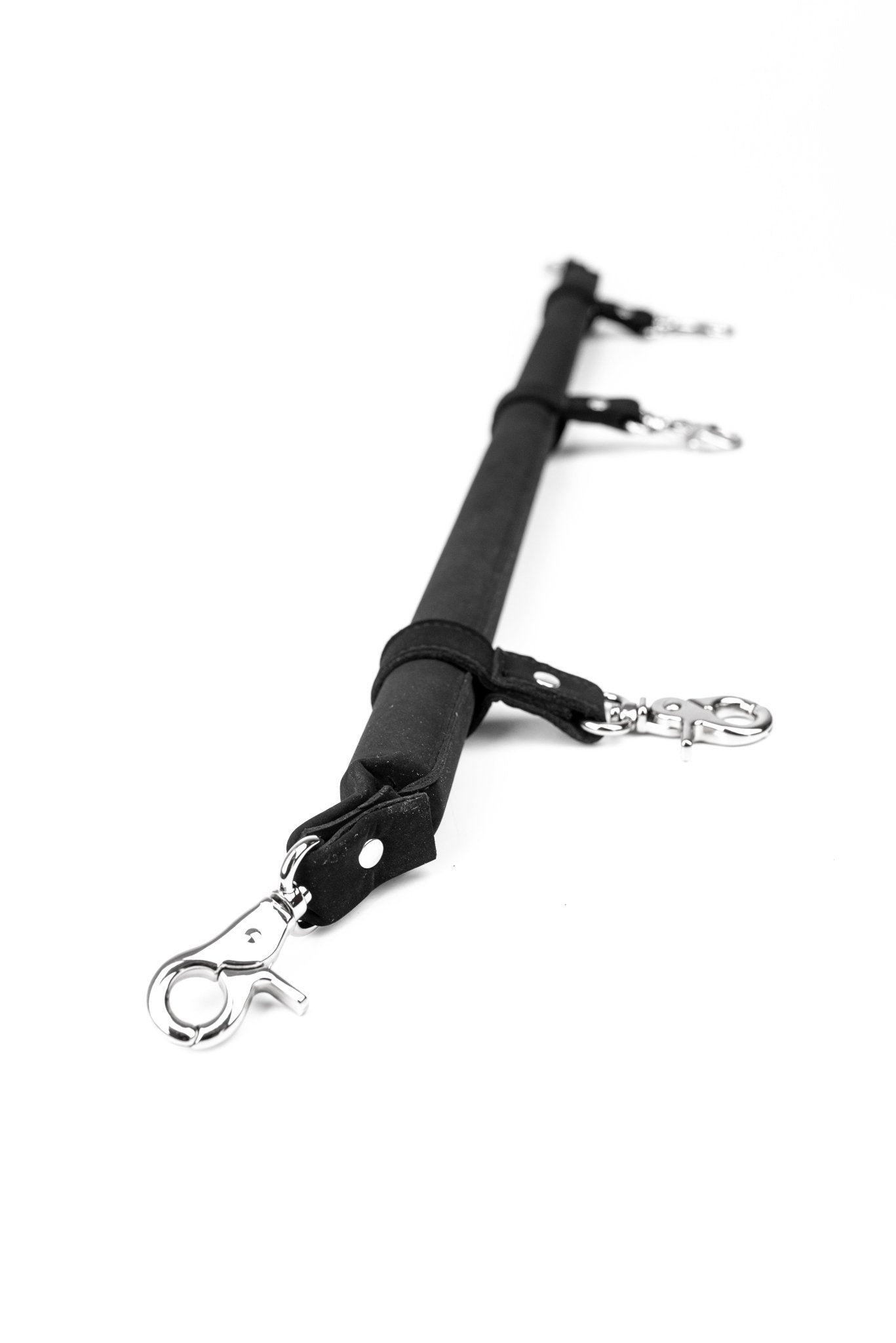 5 Point Faux Leather Spreader Bar with cuff hooks - Elinlatex