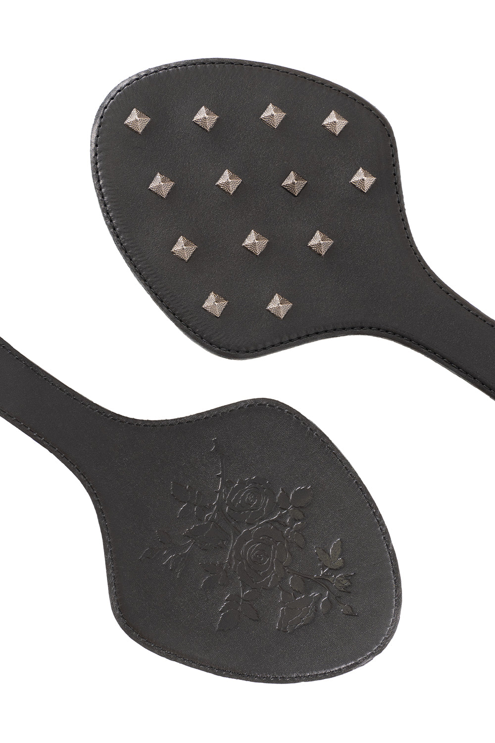 Genuine Leather Spanking Paddle with Spikes