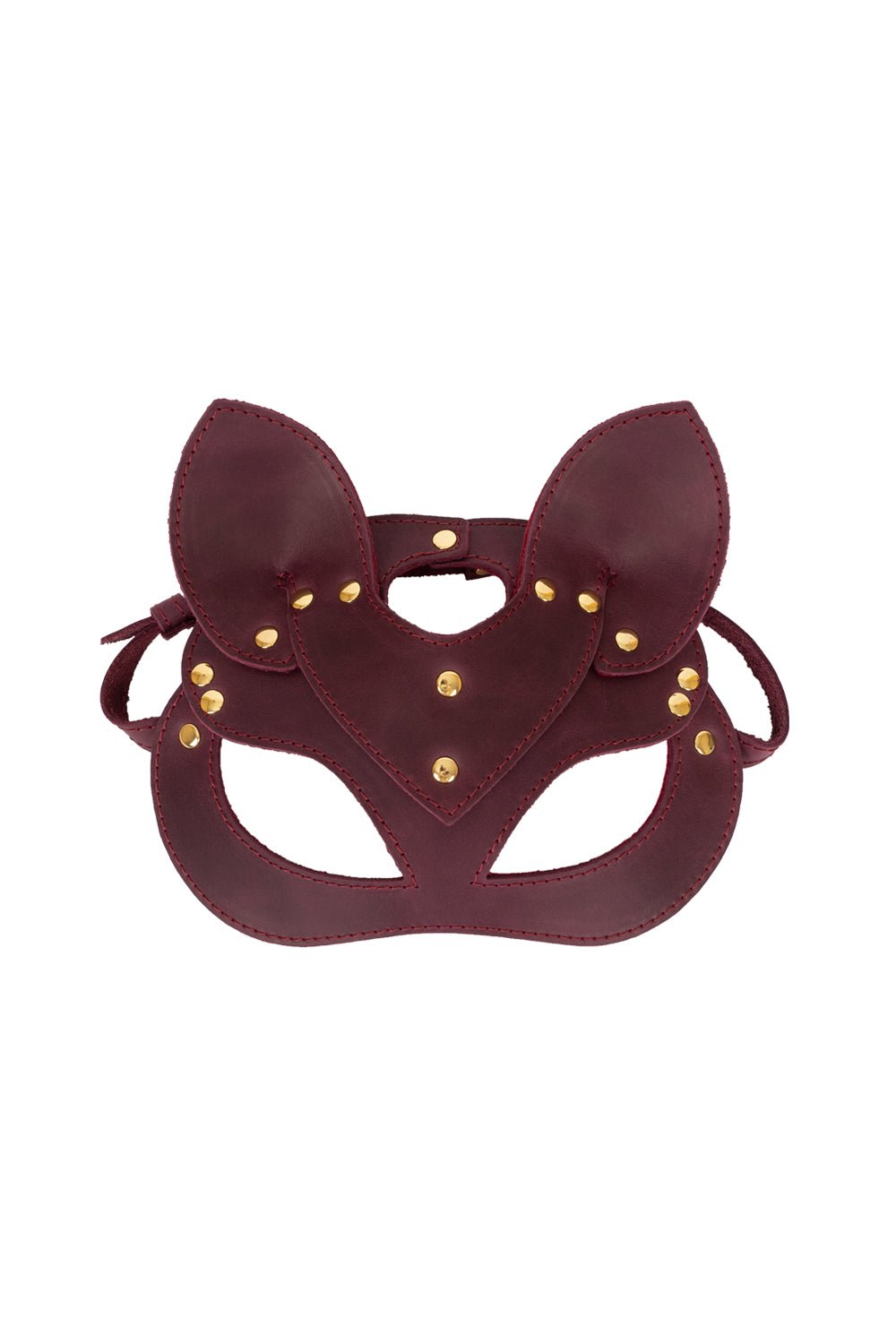 CRAZY HORSE Leather cat mask. 10 colors - Elinlatex