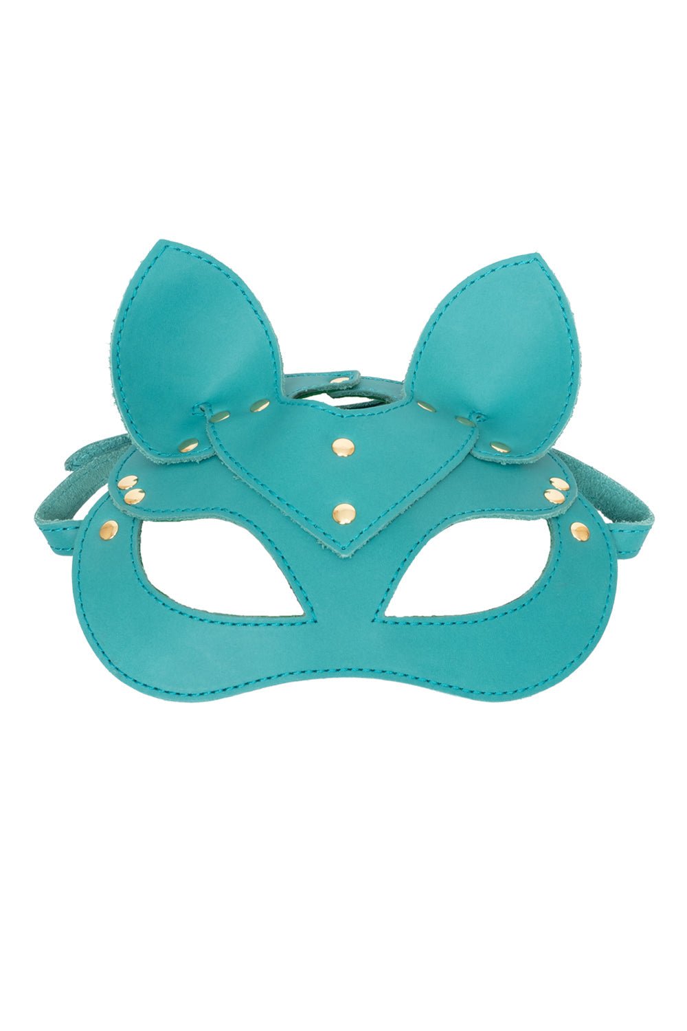 CRAZY HORSE Leather cat mask. 10 colors - Elinlatex