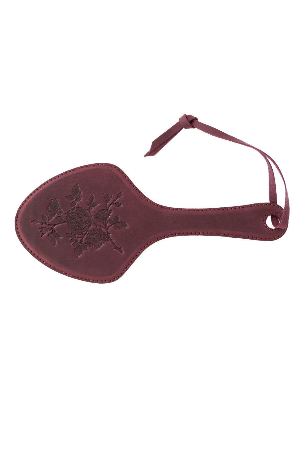 CRAZY HORSE Leather Spanking Paddle - Elinlatex