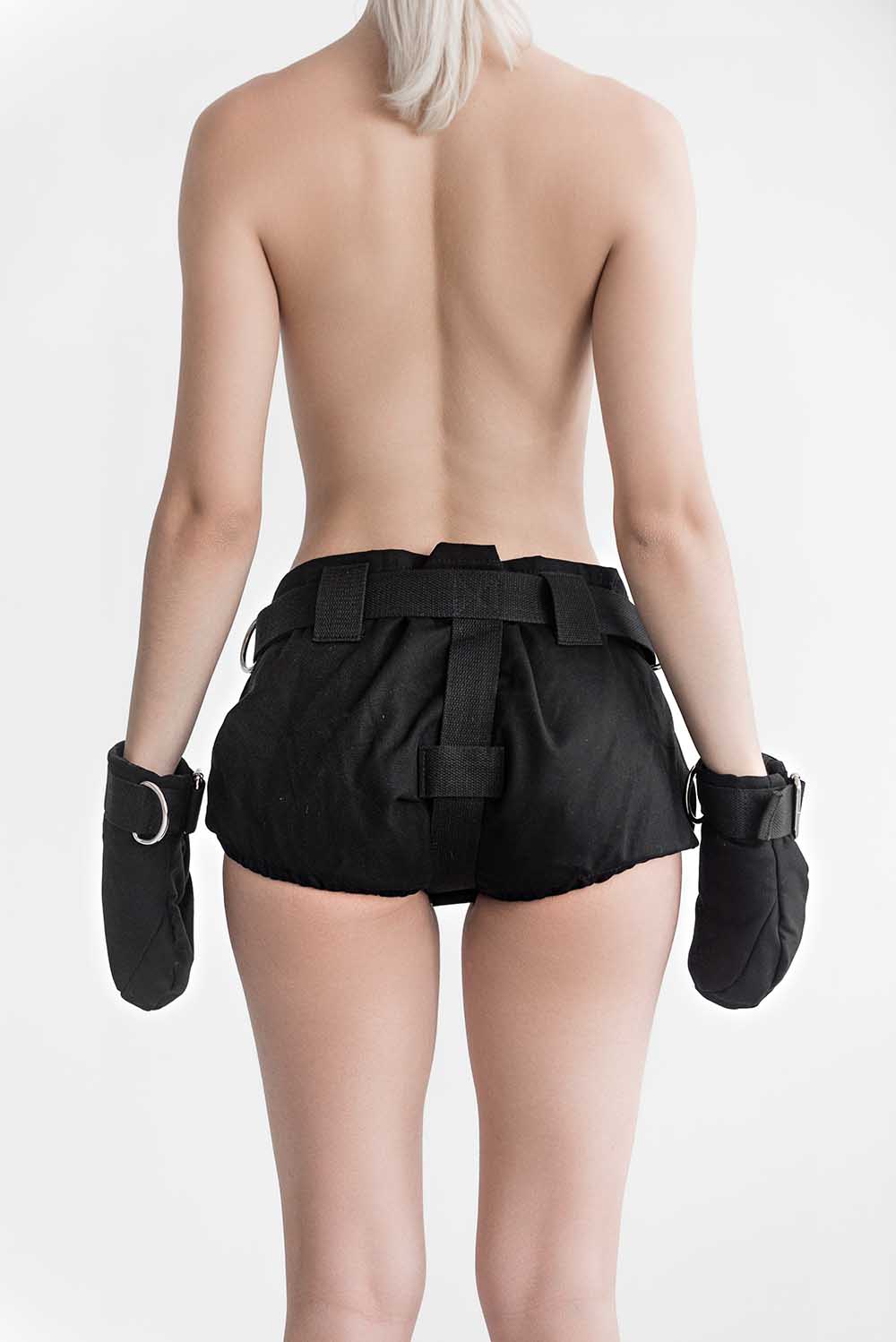 Diaper Cover Pants. Black - Elinlatex