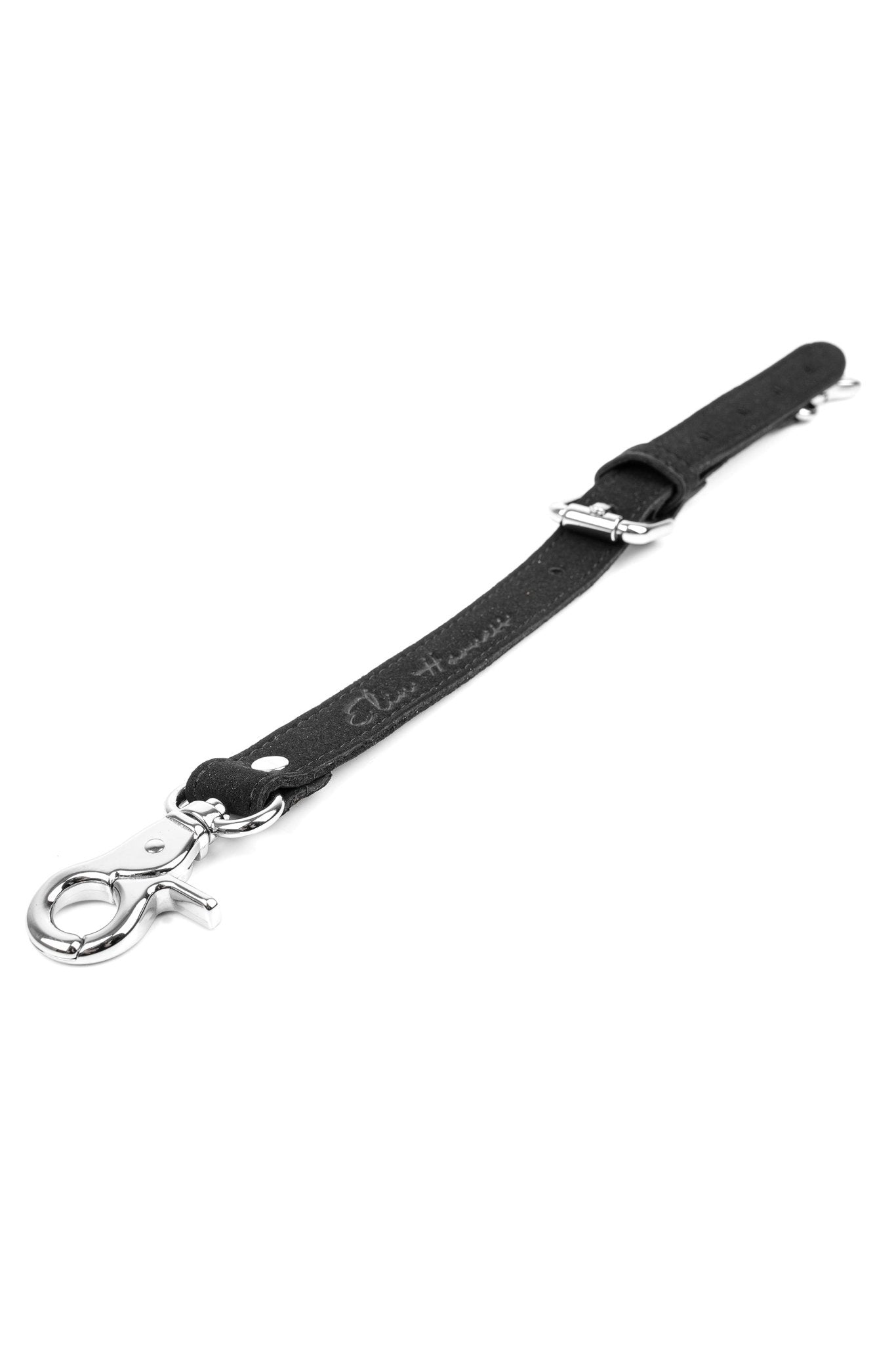 Faux Leather Restraint Connector Adjustable - Elinlatex