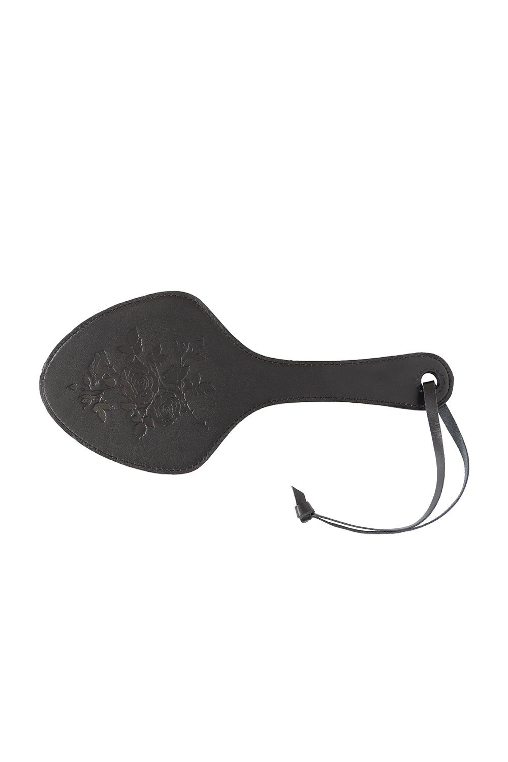 Genuine Leather Spanking Paddle with Spikes - Elinlatex