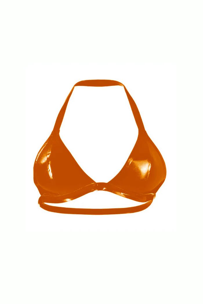 Latex Bra. Apricot - Elinlatex