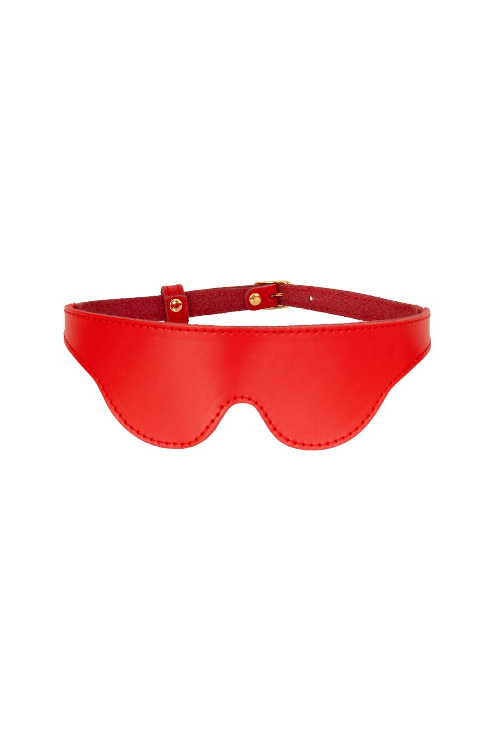 Leather blindfold, eye mask. 10 colors - Elinlatex