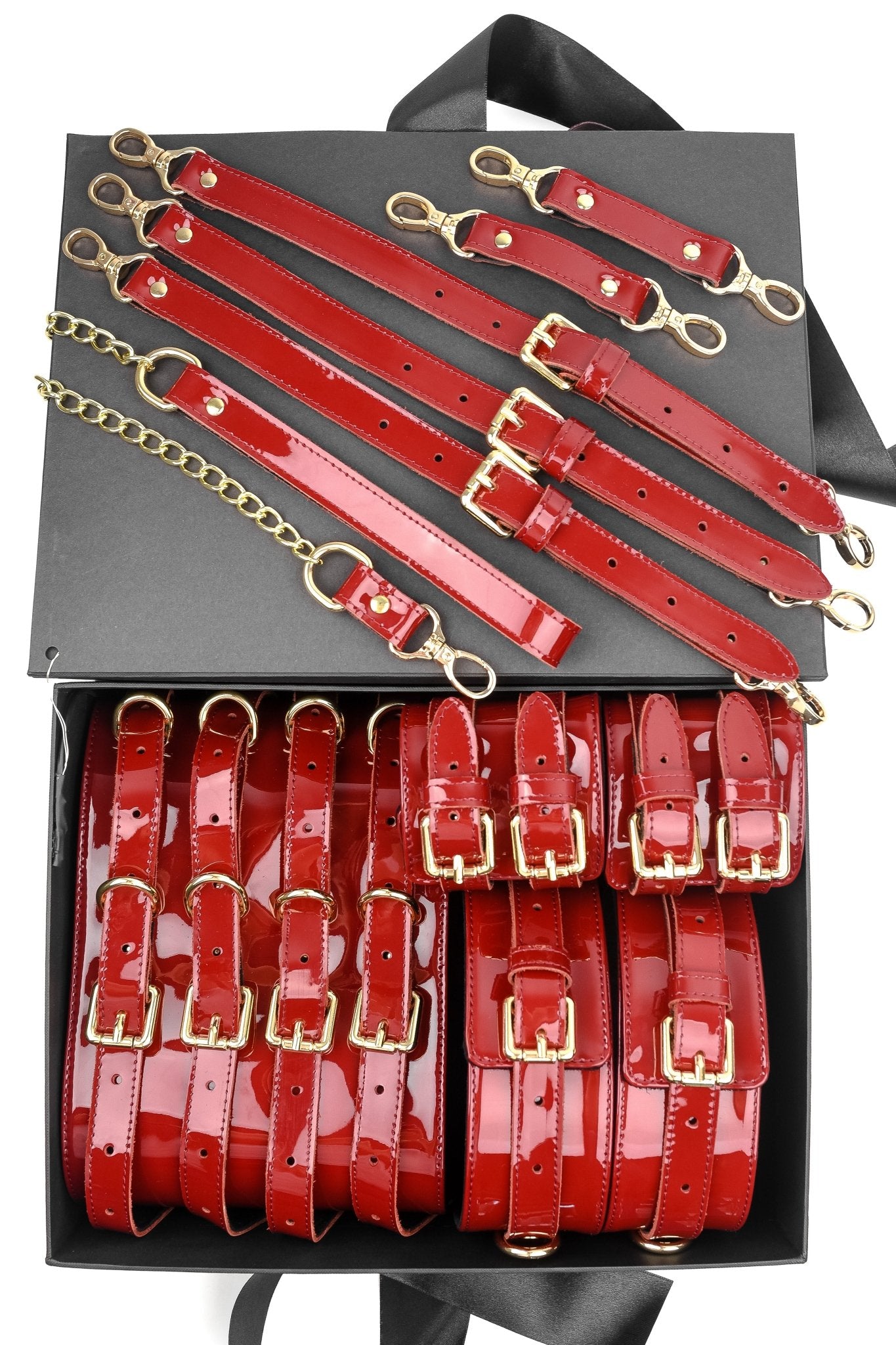 Luxury Lacquered Leather Set - Elinlatex