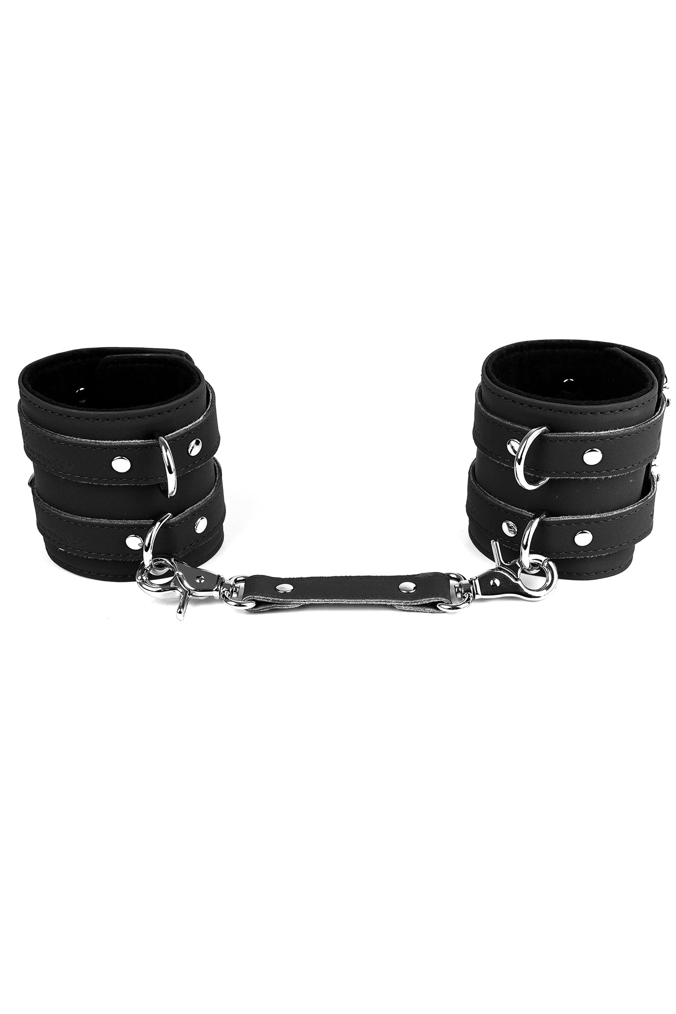 Neoprene Vegan Leather Wide Bracelets, Ankle bracelets with standard connector - Elinlatex