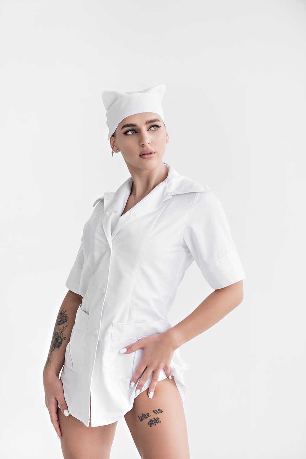 Nurse Uniform - Vintage style - Elinlatex