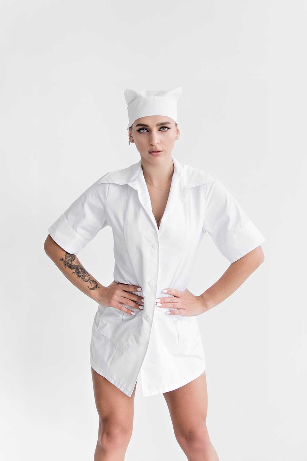 Nurse Uniform - Vintage style - Elinlatex