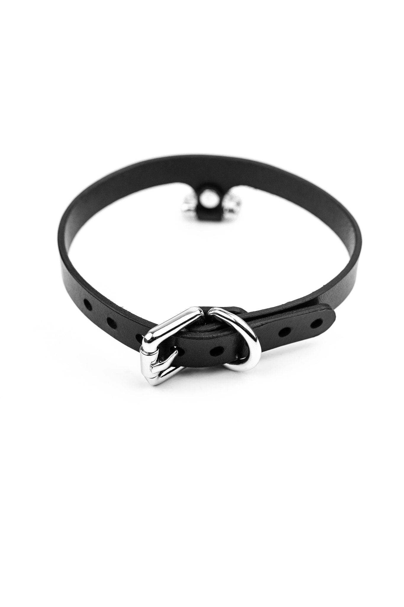 Set “Horseshoe” Cuffs And Collar - Elinlatex