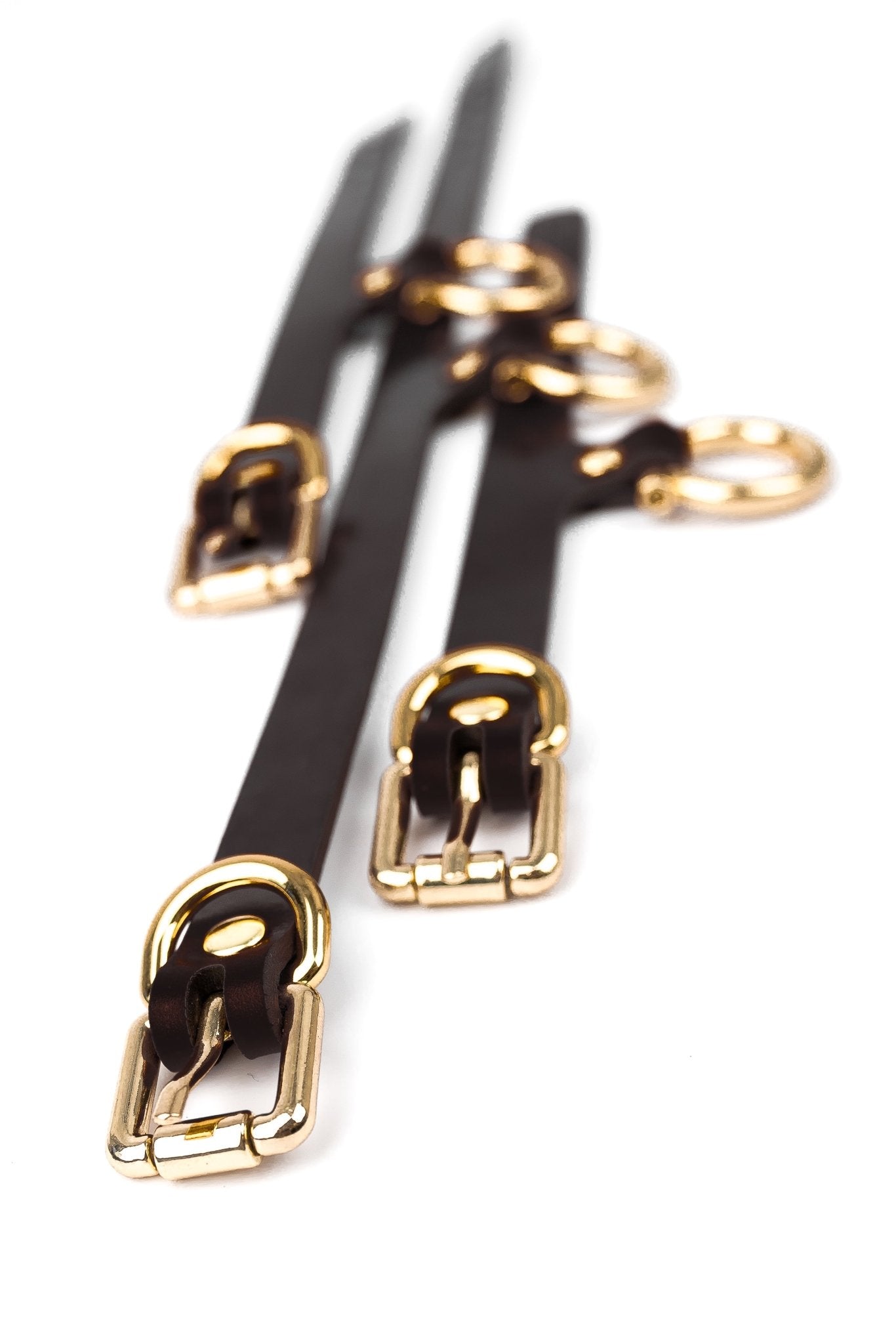 Set “Horseshoe” Cuffs And Collar - Elinlatex