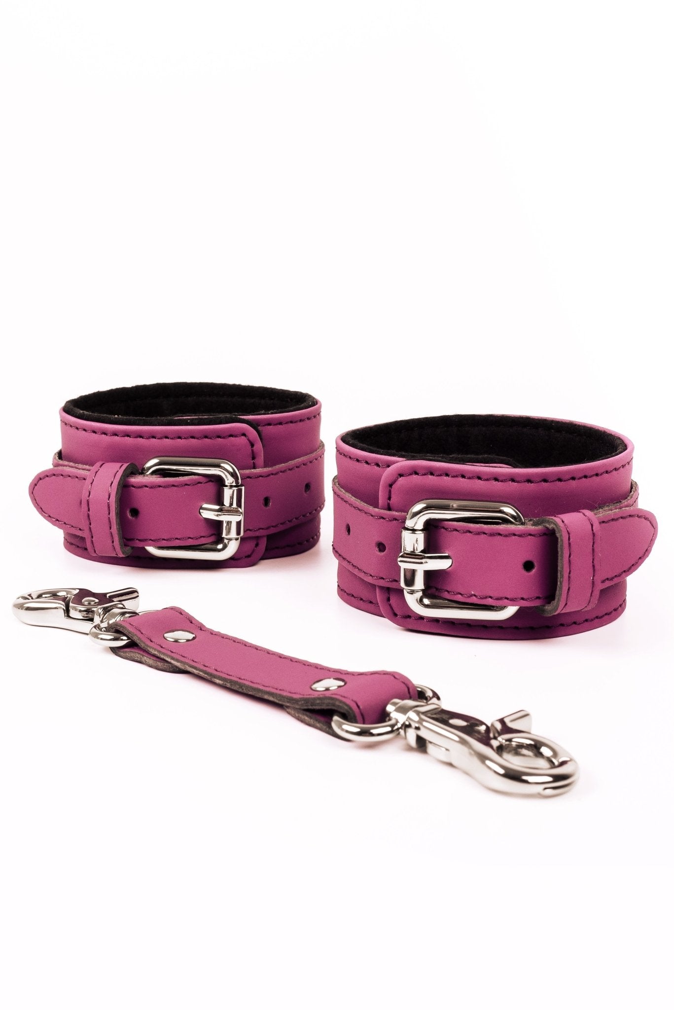 Vegan Leather Wrist/Ankle cuffs. 5 colors - Elinlatex