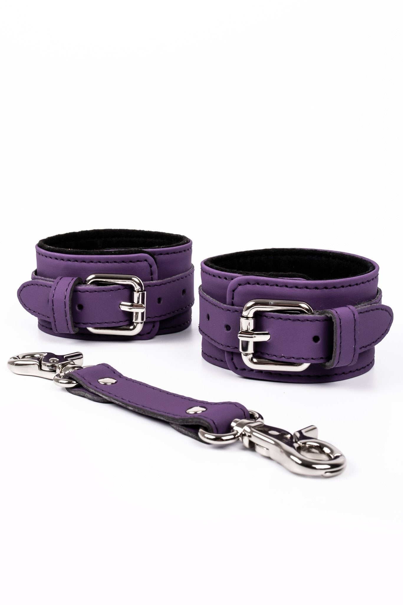 Vegan Leather Wrist/Ankle cuffs. 5 colors - Elinlatex