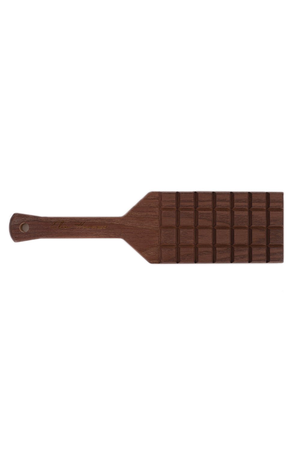 Wooden Spanking Paddle - Chocolate - Elinlatex
