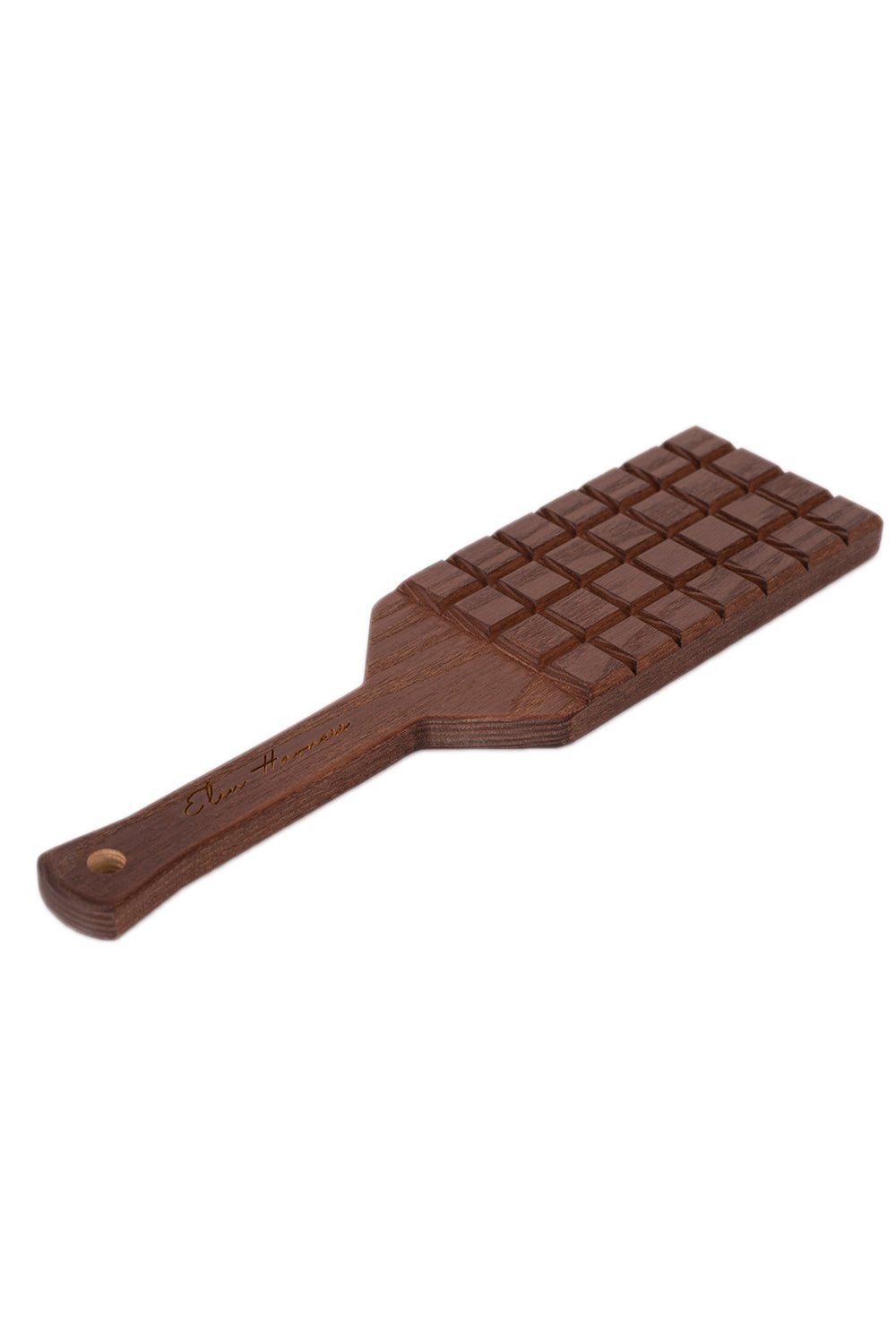 Wooden Spanking Paddle - Chocolate - Elinlatex